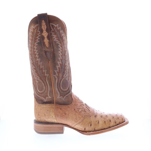 Durango Other - Durango Mens Premium Exotic Full Quill Ostrich Brown Boots (NWT)
